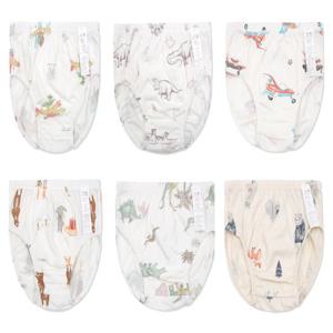 오가닉맘 남아팬티6종택1-MIFUUP02-6OR