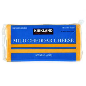 코스트코 커클랜드 시그니쳐 마일드 체다 치즈 907g 블럭치즈