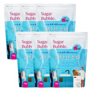 슈가버블 과탄산소다 1kg x6