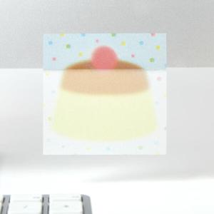 아트박스 푸딩 글리터 점착메모지