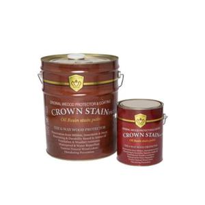 엔씨페인트 크라운  오일 스테인(투명) 16리터 목재 착색 및 마감용 도료