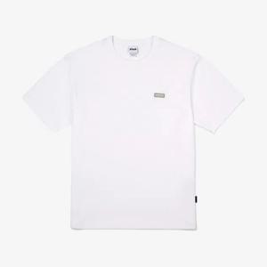 [휠라(프리미엄)]유니 카라비너 그래픽 반팔티 FS2RSG2133XOWH