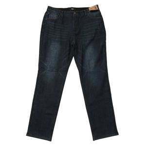 [뱅뱅]남녀공용 빅사이즈 인밴드 밍크 기모 테이퍼드 스판 청바지 (BQL812)