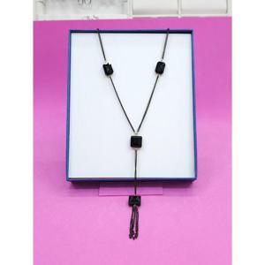 로뎀 세이브존05 Elegance Y 오닉스 롱 목걸이03 RD23100223