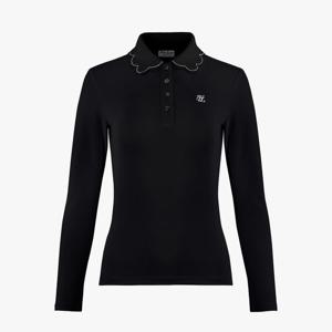 페어라이어 여성 물결 카라 티셔츠 (블랙)