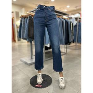 [리바이스]MARIO리바이스 여성 립케이지 스트레이트 앵클 여름청바지 (726930252)