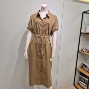 아니베에프 세이브존01 셔츠형 오픈 박시원피스 A56WOP520