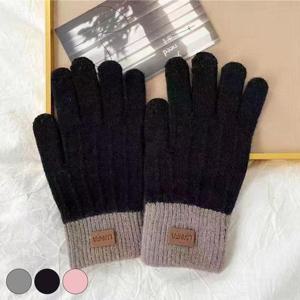 라인 배색 URD-273 밴딩 예쁜 꼬임 장갑 터치 남성지갑 카드지갑 아코디언지갑 가죽지갑