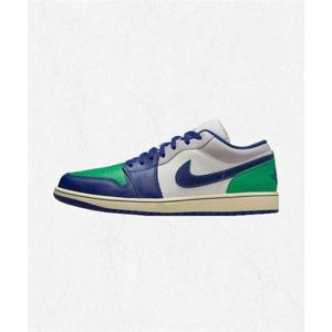 나이키 NIKE 에어 조던 1 로우 M - 세일 스타디움 그린 뉴트럴 그레이 딥 로얄 블루 553558-147 2443198