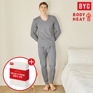 BYC 프리미엄 순면 삼중직 남성 내복 상하의세트(DAS1000)