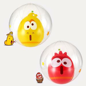 라바아일랜드 캐릭터 물놀이공 비치볼 물놀이용품 옐로우