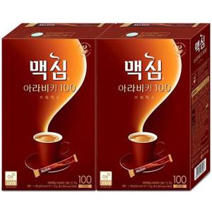 맥심 아라비카 커피믹스 100T x 2개