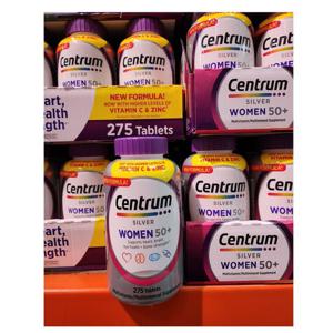센트룸 실버 여성 50세이상 멀티비타민 275정