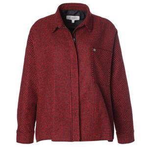 [조순희]셔츠카라 체크 집업 점퍼 (FMFJ329)