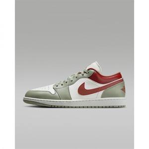 나이키 에어 조던 1 로우 남성 신발 - 세일퓨어 플래티넘서밋 화이트제이드 호라이즌 553558-133 268931 (553558-133)