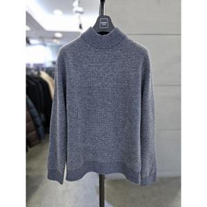 바쏘옴므 세이브존03 바쏘옴므 남성 니트 울100 터틀넥 니트 반폴라 WSAGZ4WN30A