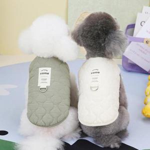 애견겨울옷경량조끼 강아지조끼 소형견 강아지옷 패딩