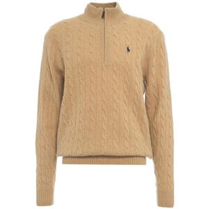 25SS 포니 자수 케이블 반집업 니트 710810841 003