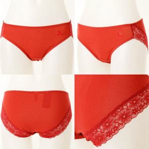 와코루 신축성이 좋은 힙선레이스 기본 면 모달 여성팬티 WPT4149A