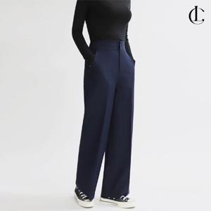 엘케이트 여성 와이드 슬랙스 스판 하이웨스트 베이직 정장팬츠 LPAP053