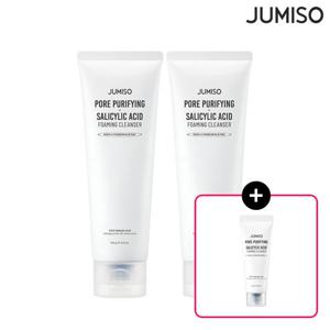 [사춘기여드름/약산성/민감피부] 주미소 포어 퓨리파잉 살리실산 폼 클렌저 120g 2개 (+클렌징폼 20ml)