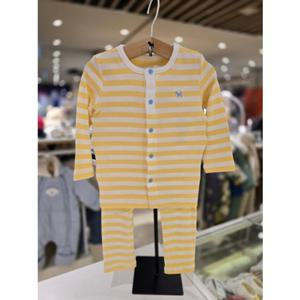 [블루독베이비] 26 SS(YE)젤리뱀부골지내의(4617005411)신생아 백일 돌 간절기 선물 조카 유아 아가옷 (461