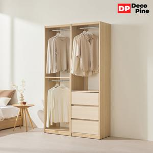 데코파인 댄디 드레스룸 1200 B세트 옷장 서랍옷장 시스템장