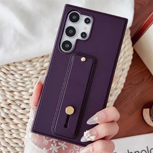 갤럭시S22 플러스 울트라 컬러 핑거 스트랩 거치대 심플 케이스