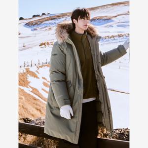 [디스커버리] 베르겐 고어 윈드스토퍼 구스 다운 롱패딩 DMDJ7O046-LKS