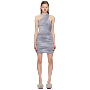 알렉산더왕 원피스 그레이 오프숄더 미니 드레스 231187F052001