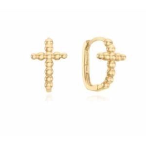 [로이드] 십자가 원터치 14k 귀걸이 LOFN3103G