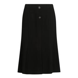 [씨]버튼 장식 플레어 슬릿 스커트 - SJSAX2319