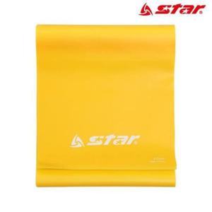 옐로우 3단계 EU563 라텍스밴드 스포츠용품 근력운동 밴드 필라테스