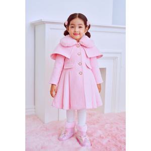 [프랜치켓] 여아키즈겨울코트 핑크 케이프 C/T Q56DAC010P1