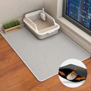 고양이화장실발판 사막화방지 고양이 모래빠짐 대형 화장실 발판 매트 벌집매트