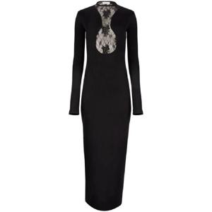 25 FW 니나리치 레이스 패널 맥시 드레스 24AJRO009VI0526U9000 TP432153116