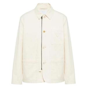 26 SS 프라다 헤링본 코튼 셔츠 재킷 SD170SOOO14B5 TP440919780