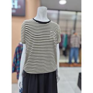 안지크 세이브존06 라운드스트라이프 니트 AJ2KP51J30