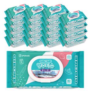 기본에 특허받은 행주티슈 플러스케어 80매X20팩