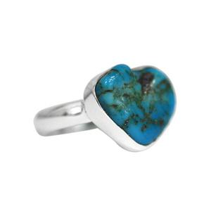 슬리핑뷰티 터키석 천연원석 보석반지 (18호) 24R-761