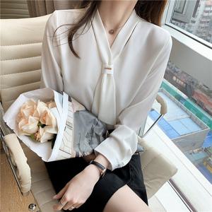 [웬디]오피스룩 고급 쉬폰 블라우스 BS13783