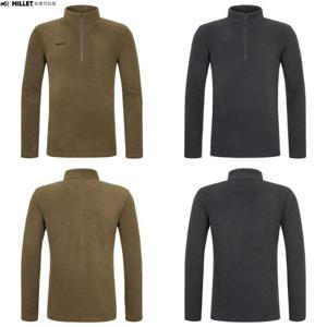 [밀레]밀레티셔츠 남성 겨울 반집업 티셔츠 MXUWT072_IC