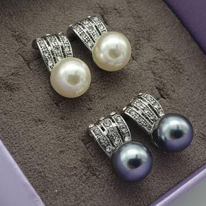 [탈마이야기] 피버세팅 혼주 승무원 10미리 진주귀걸이(귀찌)