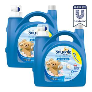 [무료배송] 스너글 섬유유연제 초고농축 블루 스파클 11L ( 5.5L 2개)