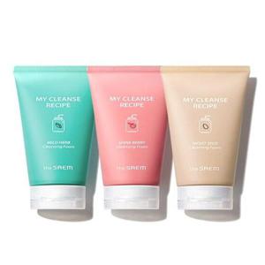 [더샘]1+1+1 마이 클렌즈 레시피 클렌징 폼 (3개)_US