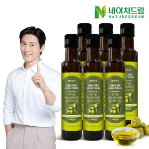 네이처드림 유기농 엑스트라버진 올리브오일 250ml 6병/폴리페놀 스페인 올리브유