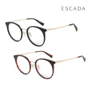 [최초공개][에스까다]라운드 쉐잎 솔텍스 안경테(VES A45F)