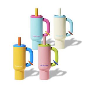 [Chakolab] 차코랩 바왕 316 스테인리스 대용량 빨대 보온 보냉 손잡이 텀블러 1050ml