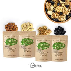 [우리가스토리] 실속 견과 4종세트 3호(아몬드+캐슈넛+호두+건블루베리)