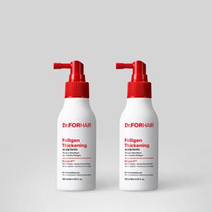 [닥터포헤어] 볼륨강화 두피영양제 폴리젠 씨크닝 스칼프 토닉 120mlx2